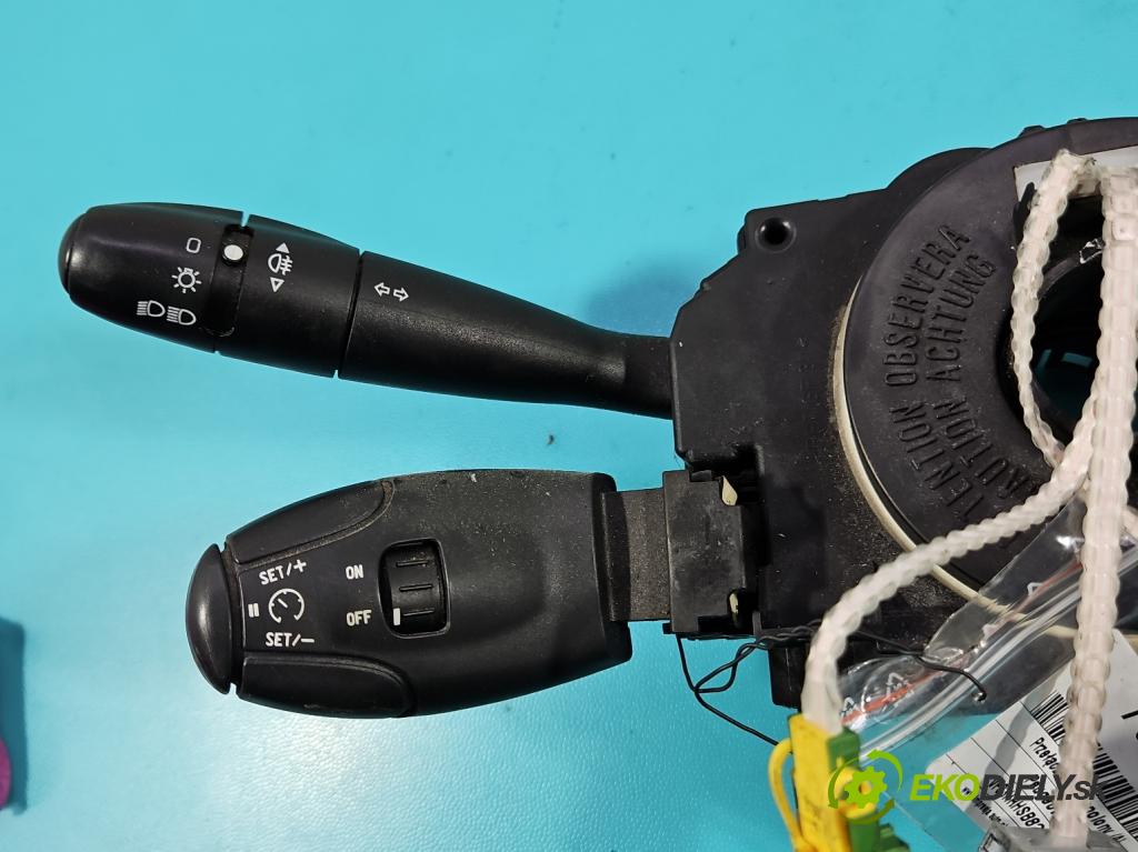 Peugeot 307 2.0 hdi 109 HP manual 80 kW 1997 cm3 5- prepínač komplex: 96595087XT (Prepínacie páčky pod volantom)