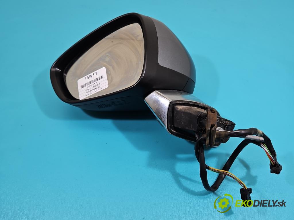 Citroen C3 II 2009-2016 1.6 hdi 92 HP manual 68 kW 1560 cm3 5- zrkadlo ľavé  (Kľučka dverí ostatné)