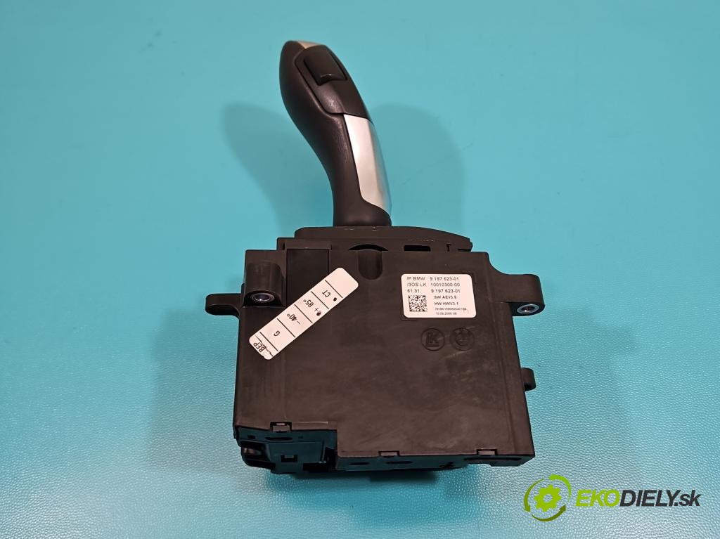 Bmw 7 F01 2008-2015 3.0d 245KM automatic 180 kW 2993 cm3 4- Páka: Změny: stupeň,rýchlosť 9197623-01 (Rýchlostná páka (kulisa))