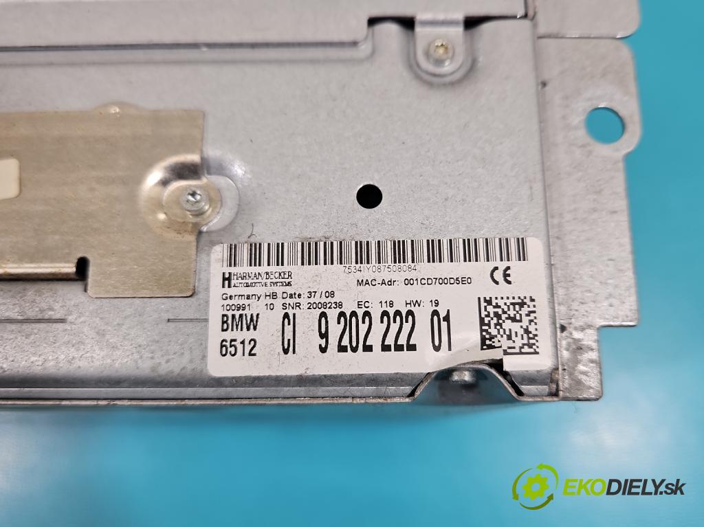 Bmw 7 F01 2008-2015 3.0d 245KM automatic 180 kW 2993 cm3 4- Radio originál 9202222