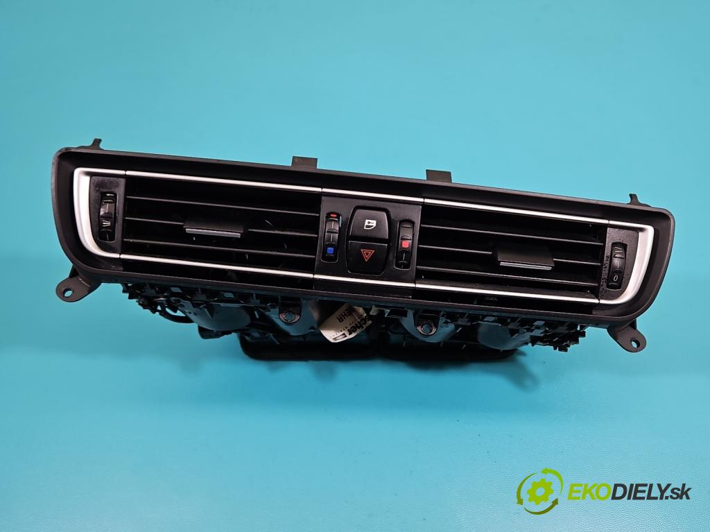 Bmw 7 F01 2008-2015 3.0d 245KM automatic 180 kW 2993 cm3 4- Mřížka: kúrenia stredová 9115859-08 (Mriežka kúrenia (fukár))