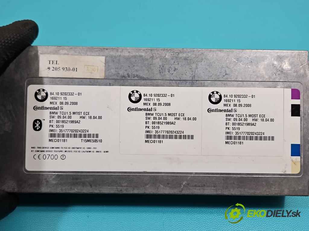 Bmw 7 F01 2008-2015 3.0d 245KM automatic 180 kW 2993 cm3 4- riadiaca jednotka ostatné 9202332
