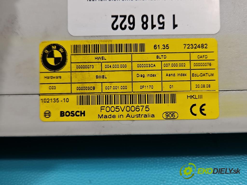 Bmw 7 F01 2008-2015 3.0d 245KM automatic 180 kW 2993 cm3 4- riadiaca jednotka ostatné F005V00675