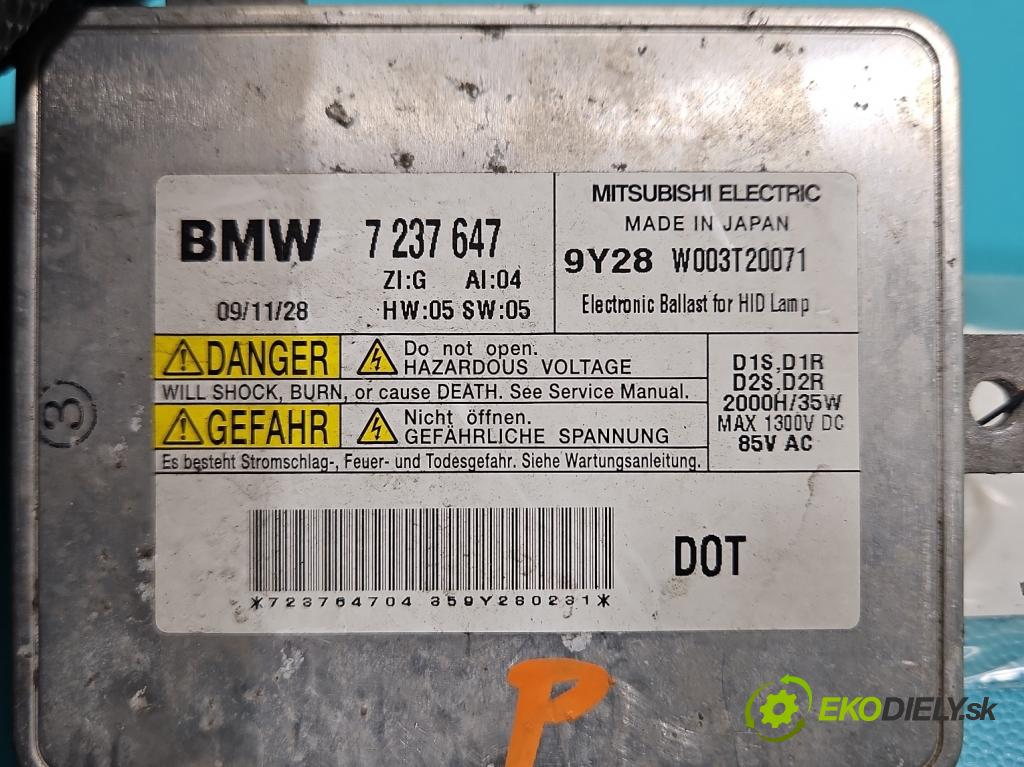Bmw 7 F01 2008-2015 3.0d 245KM automatic 180 kW 2993 cm3 4- střídač: xenon 7237647 (Riadiaca jednotka xenónu)