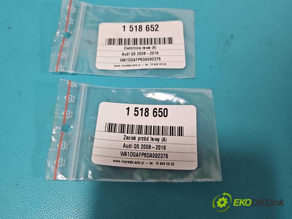 Audi Q5 2008-2016 3.0 tfsi: 272 hp automatic 200 kW 2995 cm3 5- náboj levé  (Náboj kola)