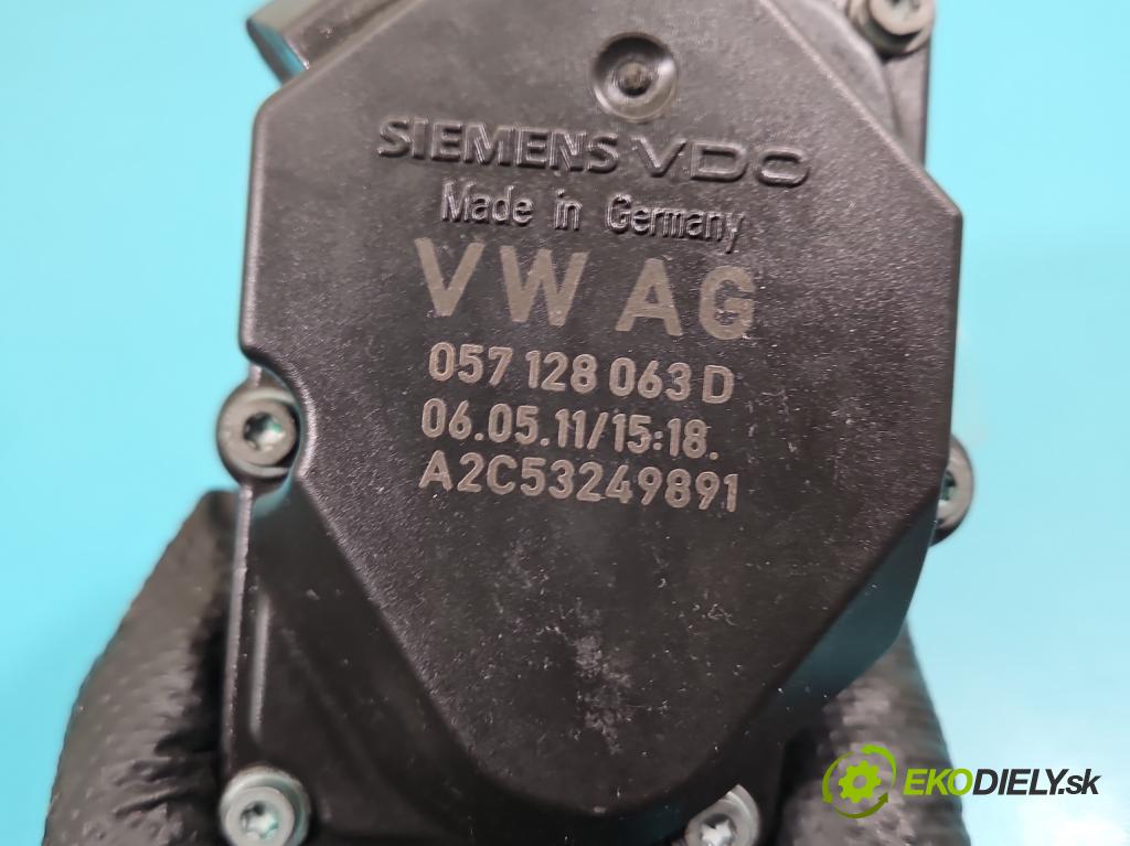 Audi A6 C7 2011-2018 3.0 tfsi: quattro 310 hp automatic 228 kW 2995 cm3 4- škrticí klapka 057128063D (Škrticí klapka)