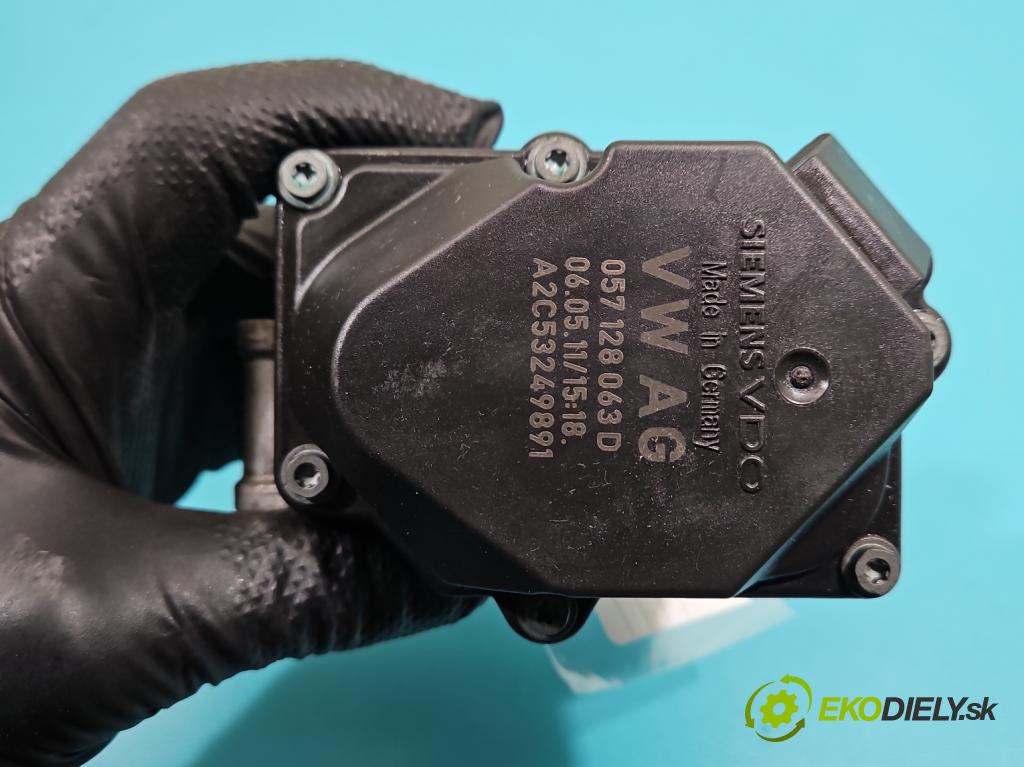 Audi A6 C7 2011-2018 3.0 tfsi: quattro 310 hp automatic 228 kW 2995 cm3 4- škrticí klapka 057128063D (Škrticí klapka)