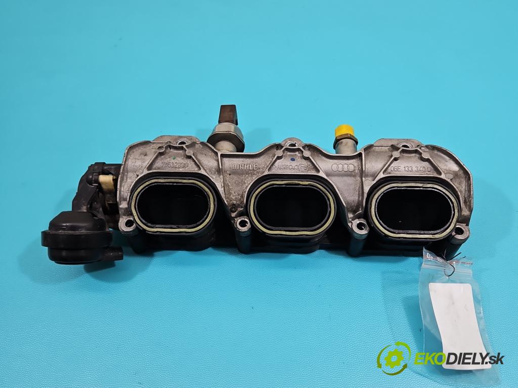 Audi A6 C7 2011-2018 3.0 tfsi: quattro 310 hp automatic 228 kW 2995 cm3 4- potrubí sací 06E133340D (Sací potrubí)