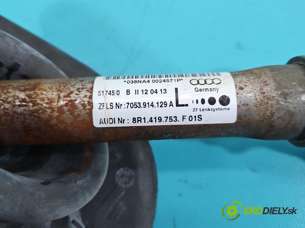 Audi Q5 2008-2016 3.0 tfsi: 272 HP automatic 200 kW 2995 cm3 5- Stĺpik volant 8R1419753F (Tyč riadenia (volantu))