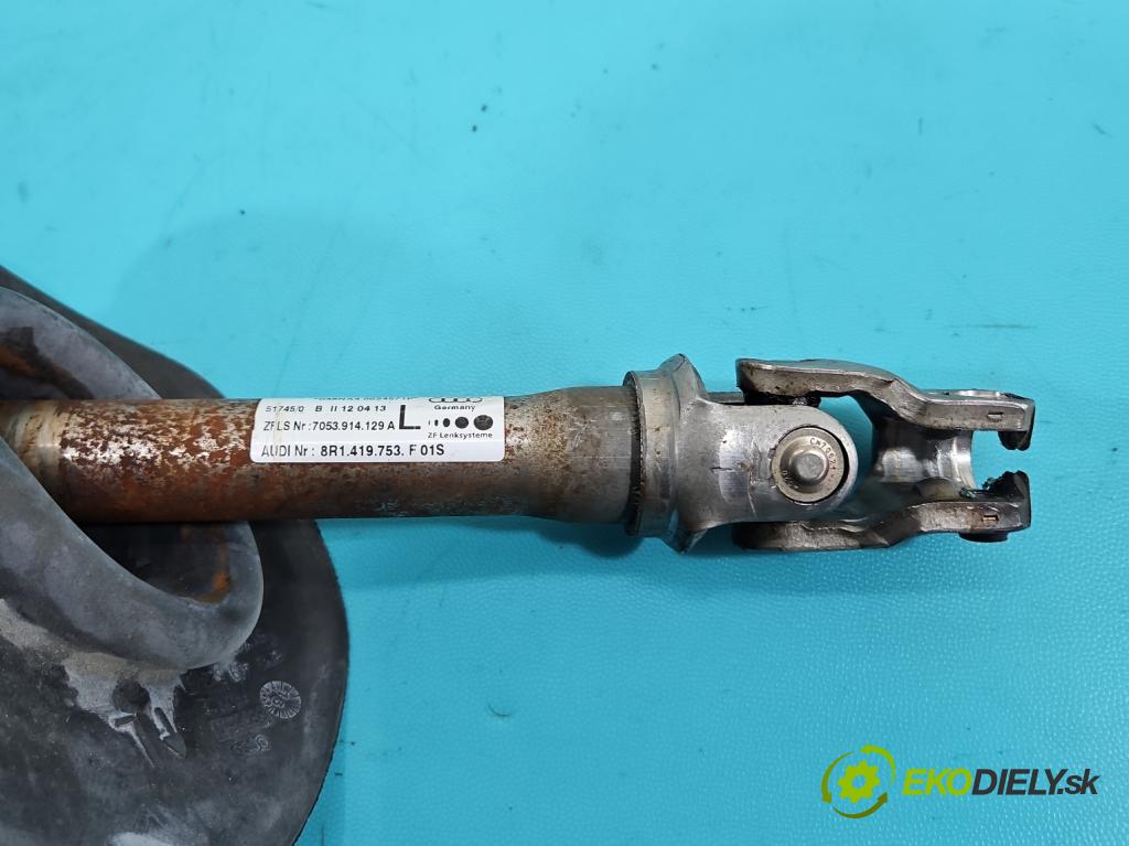 Audi Q5 2008-2016 3.0 tfsi: 272 HP automatic 200 kW 2995 cm3 5- Stĺpik volant 8R1419753F (Tyč riadenia (volantu))