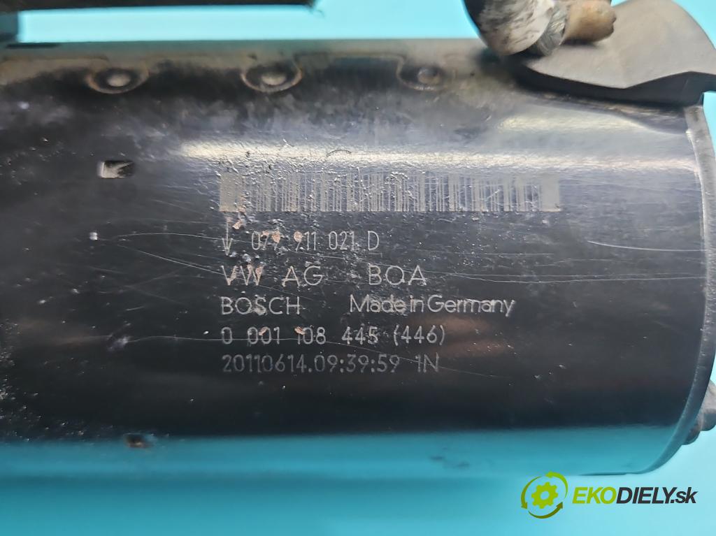 Audi A6 C7 2011-2018 3.0 tfsi: quattro 310 hp automatic 228 kW 2995 cm3 4- startér: 079911021D (Startér)