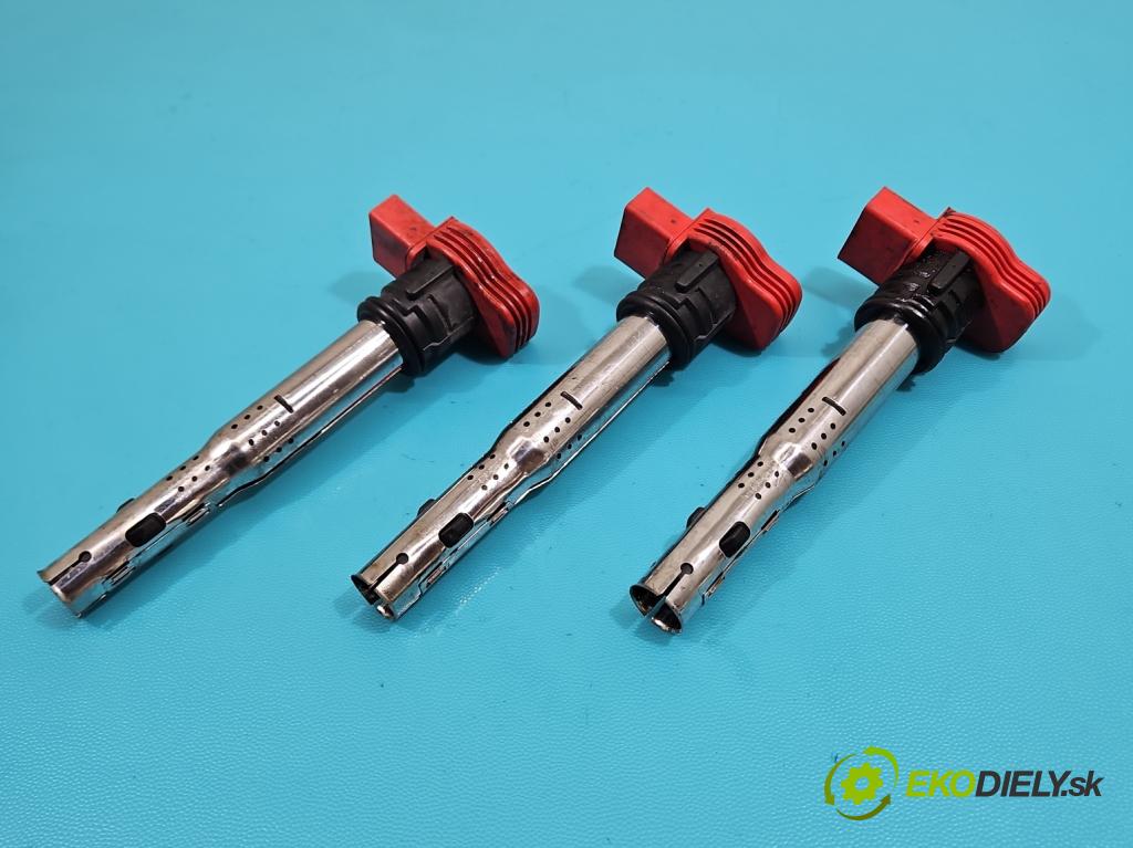 Audi A6 C7 2011-2018 3.0 tfsi: quattro 310HP automatic 228 kW 2995 cm3 4- cievka zapaľovacia 06E905115E (Zapaľovacia cievka)