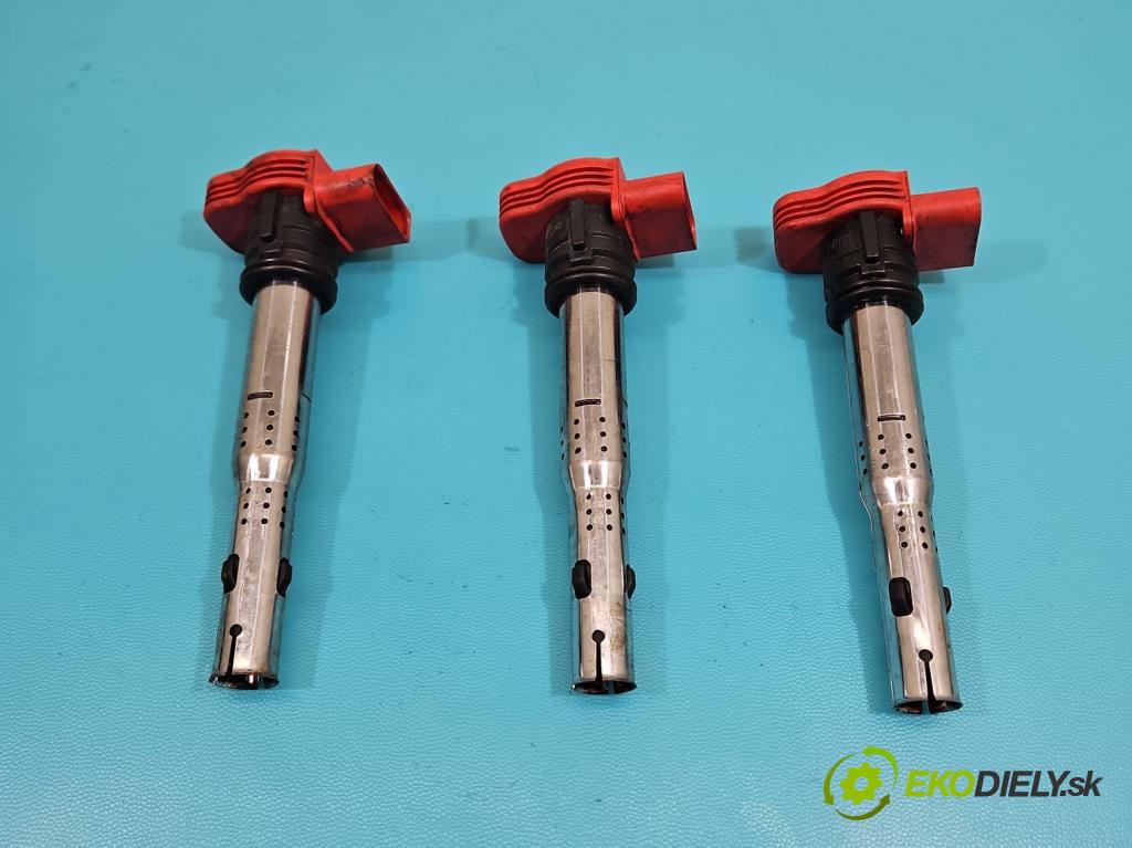 Audi A6 C7 2011-2018 3.0 tfsi: quattro 310HP automatic 228 kW 2995 cm3 4- cievka zapaľovacia 06E905115E (Zapaľovacia cievka)