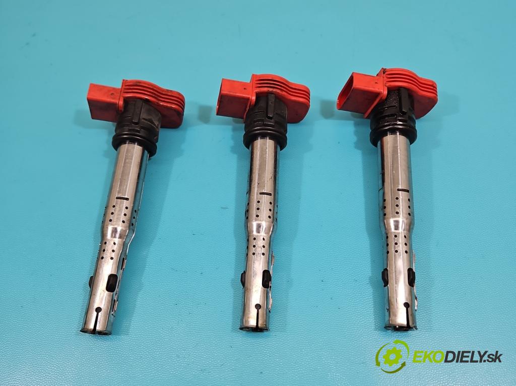 Audi A6 C7 2011-2018 3.0 tfsi: quattro 310HP automatic 228 kW 2995 cm3 4- cievka zapaľovacia 06E905115E (Zapaľovacia cievka)