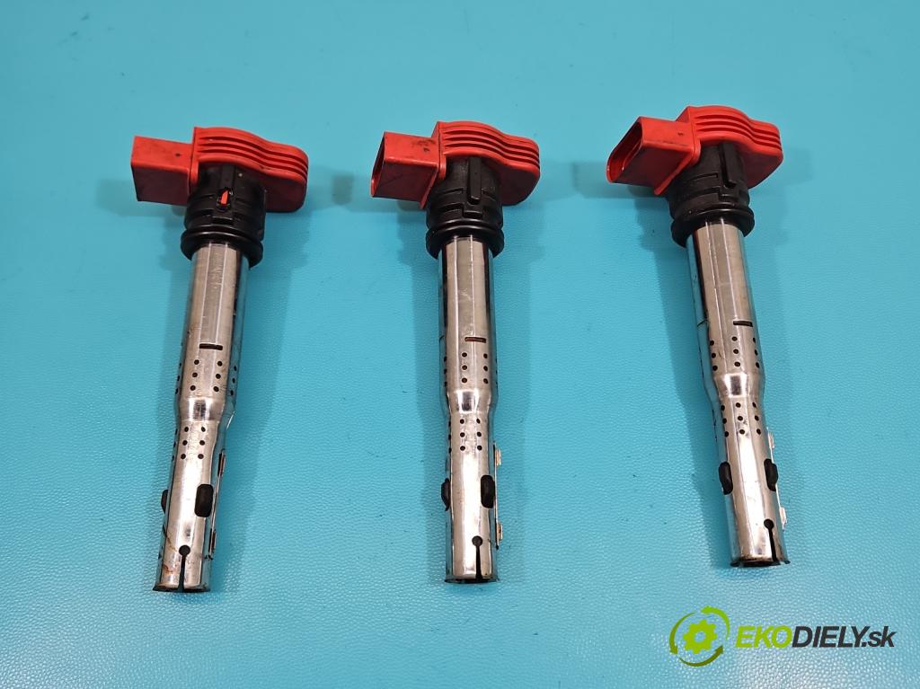 Audi A6 C7 2011-2018 3.0 tfsi: quattro 310HP automatic 228 kW 2995 cm3 4- cievka zapaľovacia 06E905115E (Zapaľovacia cievka)