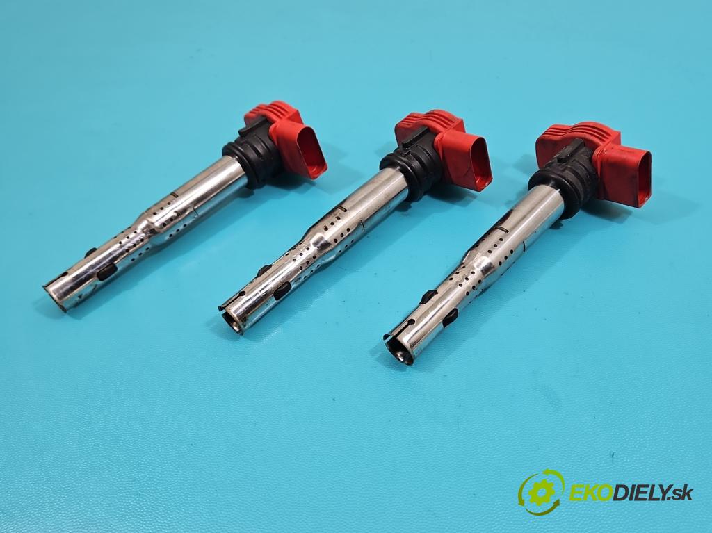 Audi A6 C7 2011-2018 3.0 tfsi: quattro 310HP automatic 228 kW 2995 cm3 4- cievka zapaľovacia 06E905115E (Zapaľovacia cievka)