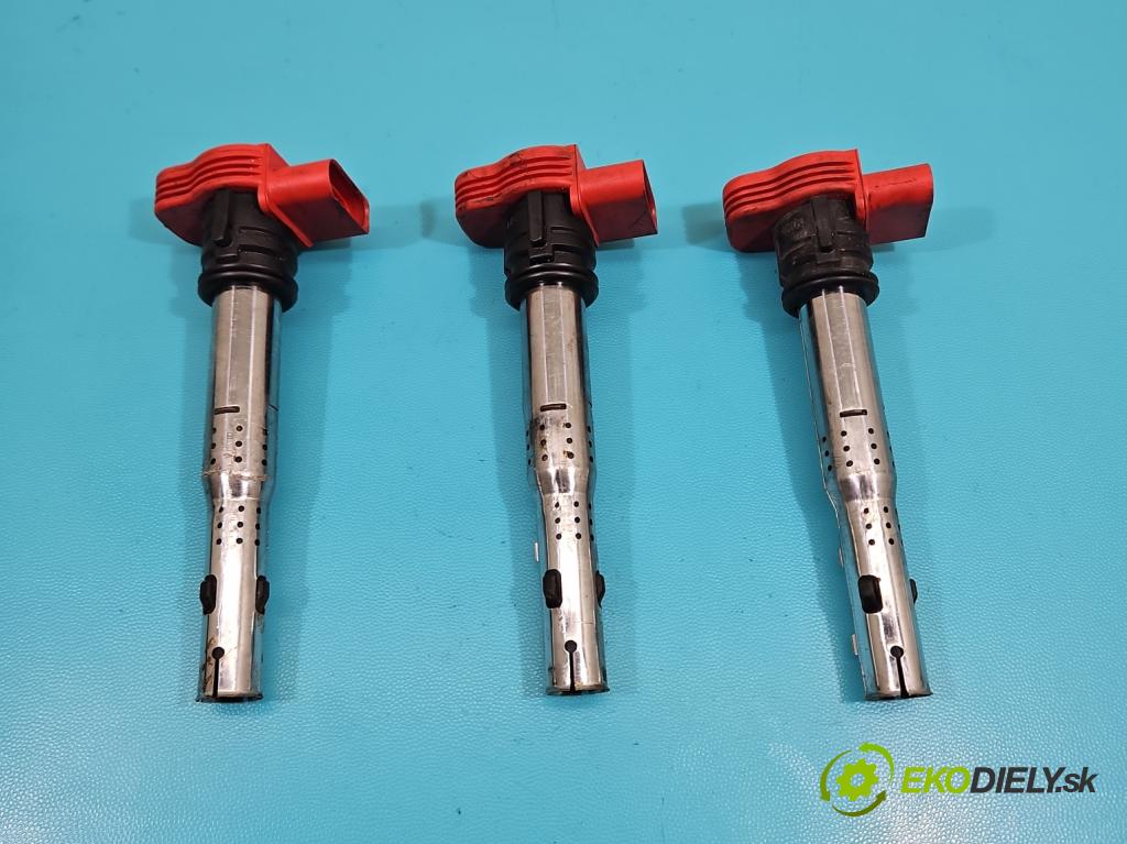 Audi A6 C7 2011-2018 3.0 tfsi: quattro 310HP automatic 228 kW 2995 cm3 4- cievka zapaľovacia 06E905115E (Zapaľovacia cievka)