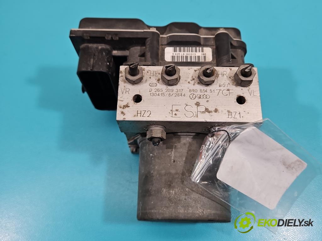 Audi Q5 2008-2016 3.0 tfsi: 272 HP automatic 200 kW 2995 cm3 5- čerpadlo abs 0265239317 (Pumpa ABS)