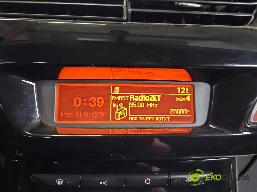 Citroen C3 II 2009-2016 1.6 hdi 92 HP manual 68 kW 1560 cm3 5- Zobrazit: 96771584XT (Prístrojová doska)