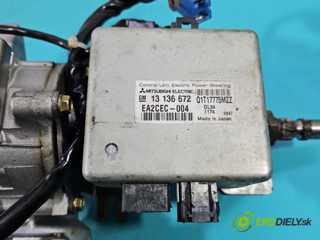 Opel Combo C 2001-2011 1.7 cdti 101 hp manual 74 kW 1686 cm3 5- čerpadlo posilovač 13136672 (Servočerpadlo)