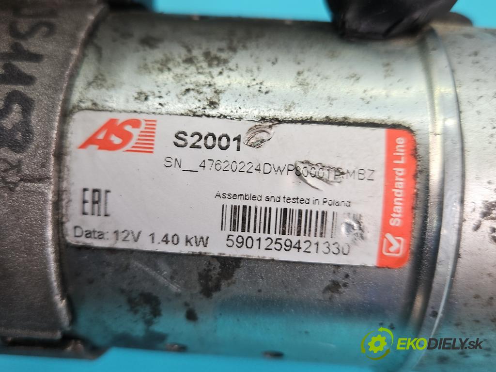 Opel Combo C 2001-2011 1.7 cdti 101 hp manual 74 kW 1686 cm3 5- startér:  (Startér)