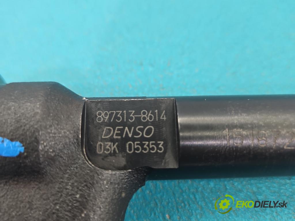 Opel Combo C 2001-2011 1.7 cdti 101 hp manual 74 kW 1686 cm3 5- vstřikovač 897313-8614 (Vstřikovač paliva)