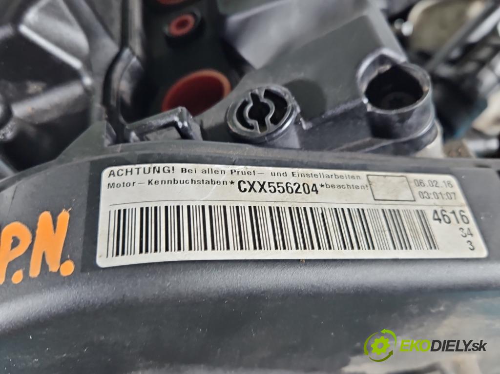 Skoda Octavia III 2013- 1.6 tdi 110 HP manual 81 kW 1598 cm3 5- motor diesla CXX