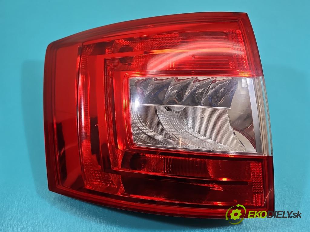 Skoda Octavia III 2013- 1.6 tdi 110 HP manual 81 kW 1598 cm3 5- svetlo / reflektor zadné ľavé 5E9945095 (Kľučka dverí ostatné)