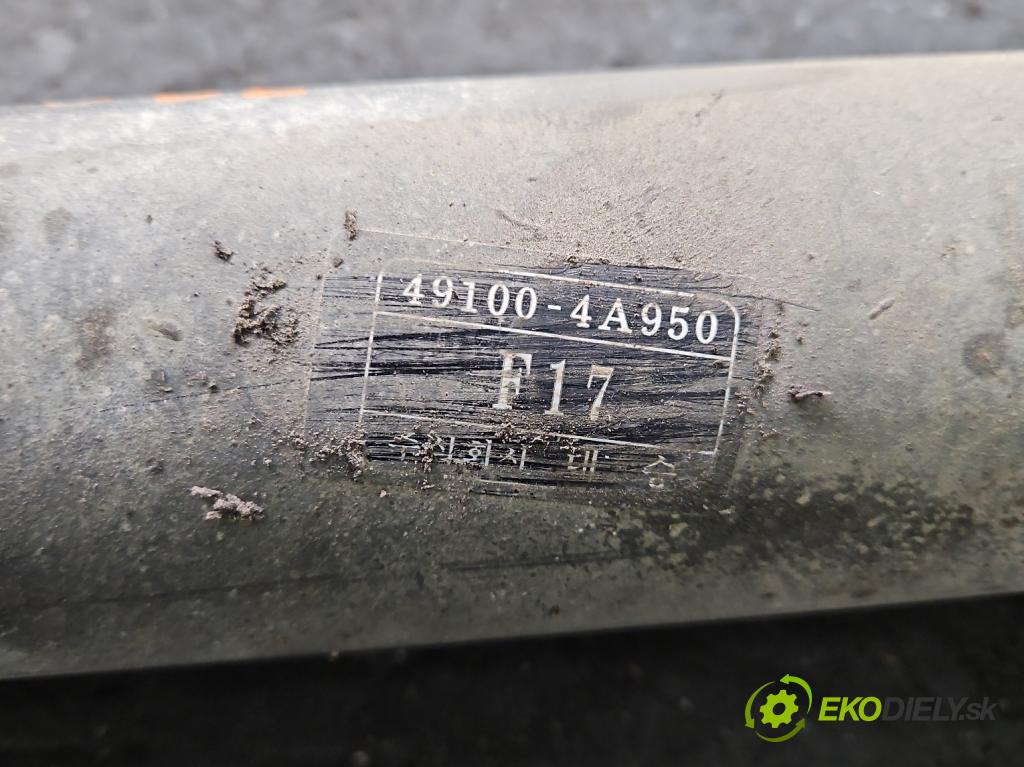 Hyundai H1 2.5 td 80 HP manual 59 kW 2476 cm3 5- Hřídel: zadné 49100-4A950 (Kardaňový hriadeľ)