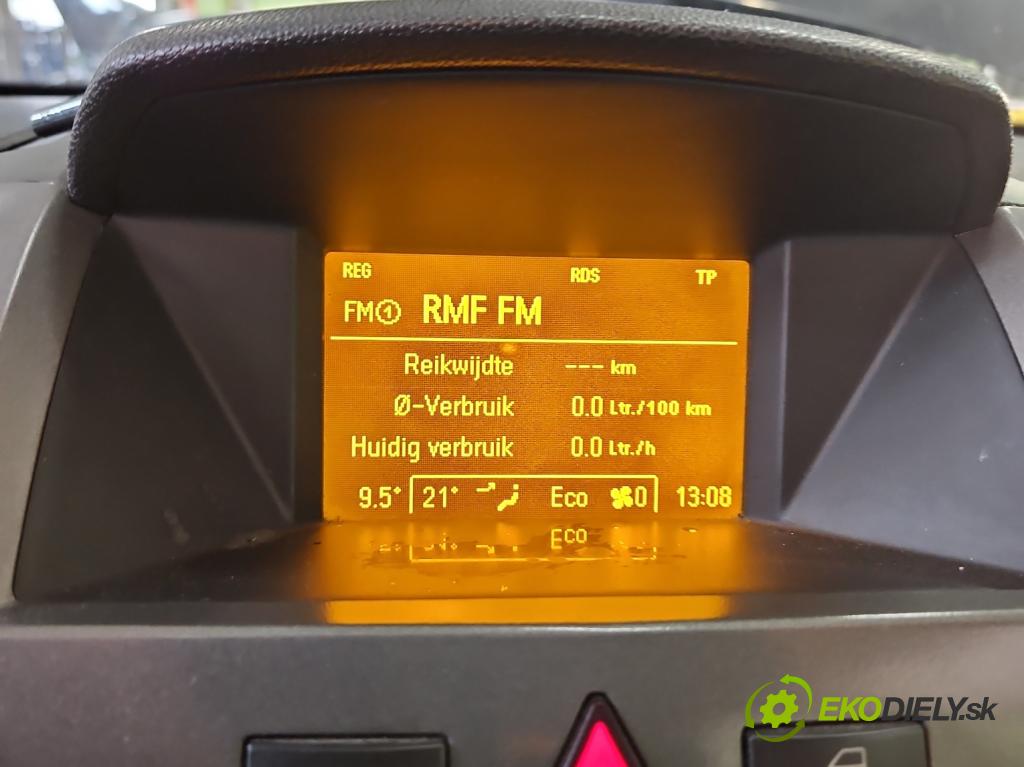 Opel Zafira B 2005-2014 1.9 CDTI 101 HP manual 74 kW 1910 cm3 5- Zobrazit: 13275077 (Prístrojová doska)