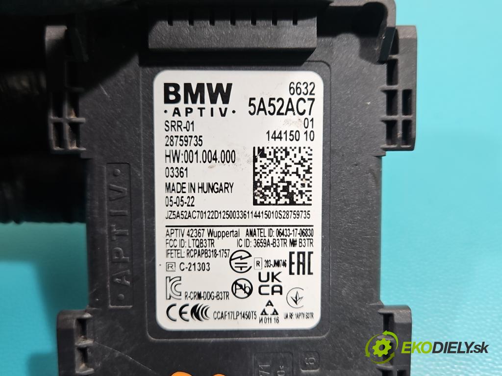 Bmw iX3 G08 0.0 elektrický: 286 HP automatic 210 kW  5- riadiaca jednotka ostatné 5A52AC7