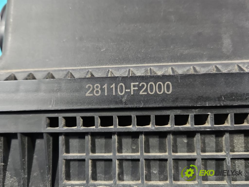 Hyundai Elantra VI 2015-2020 1.6 16v 128 HP manual 93.8 kW 1591 cm3 4- obal filtra vzduchu 28110-F2000 (Obal vzduchového filtra)