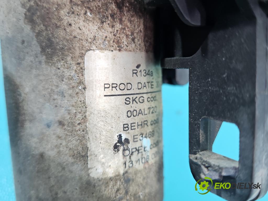 Opel Combo C 2001-2011 1.7 cdti 101 hp manual 74 kW 1686 cm3 5- Chladič klíma  (Chladič klimatizace)