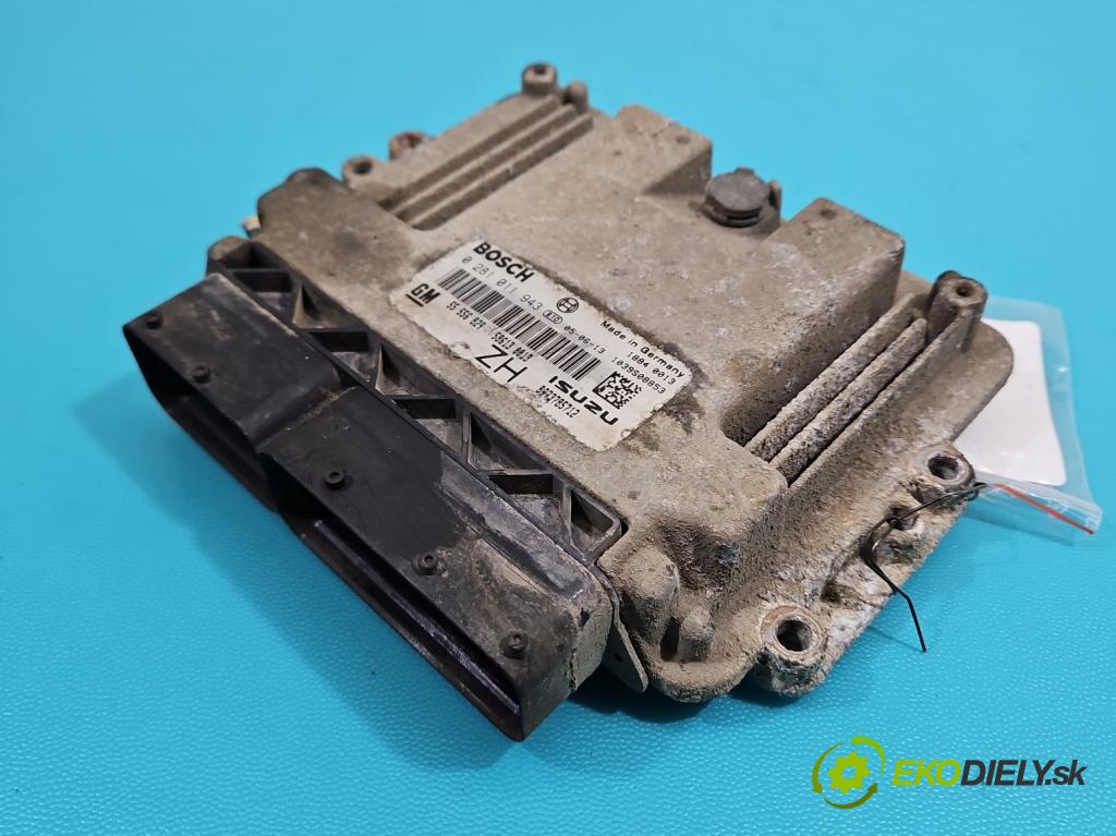Opel Astra III 2004-2014 1.7 CDTI 80 HP manual 59 kW 1686 cm3 5- riadiaca jednotka motora 0281011943