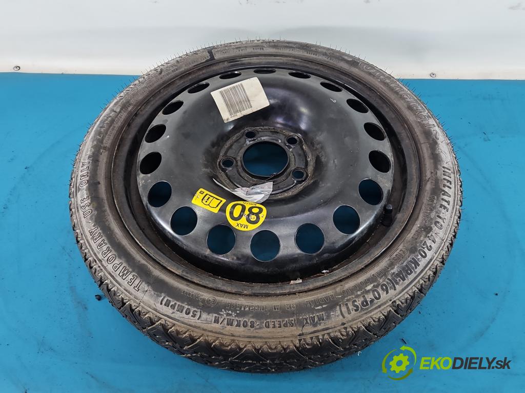 Opel Astra III 2004-2014 1.7 CDTI 80 HP manual 59 kW 1686 cm3 5- koleso rezervne 16