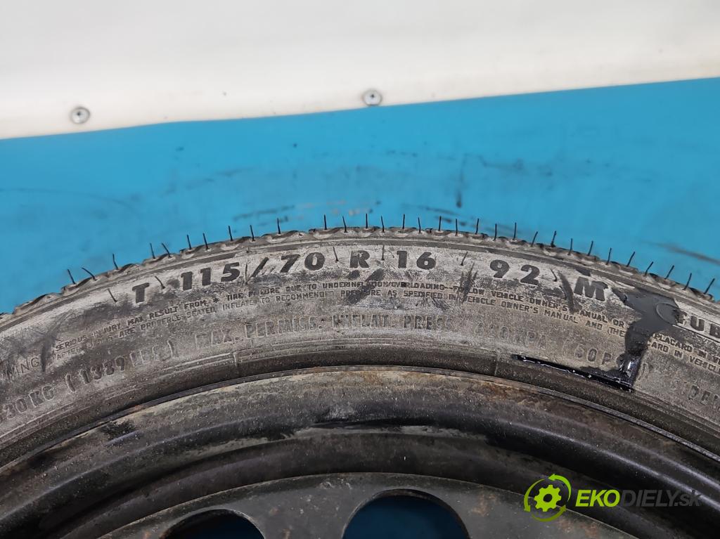 Opel Astra III 2004-2014 1.7 CDTI 80 HP manual 59 kW 1686 cm3 5- koleso rezervne 16"