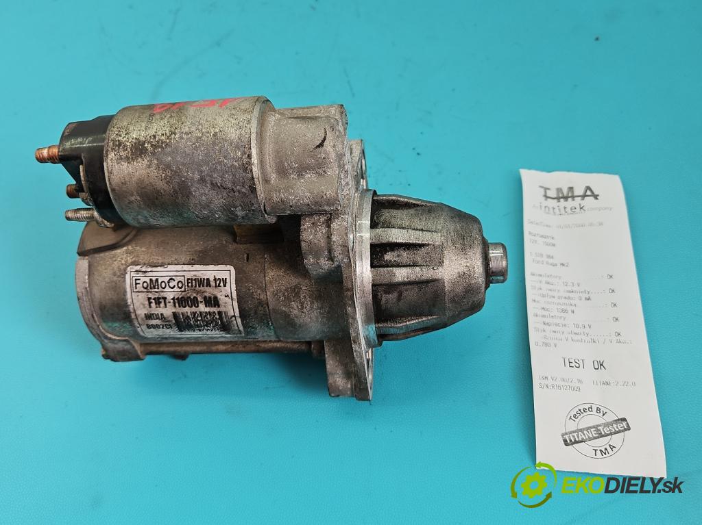 Ford Kuga Mk2 2013-2019 1.5 120 hp manual 88.3 kW 1498 cm3 5- startér: F1FT-11000-MA (Startér)