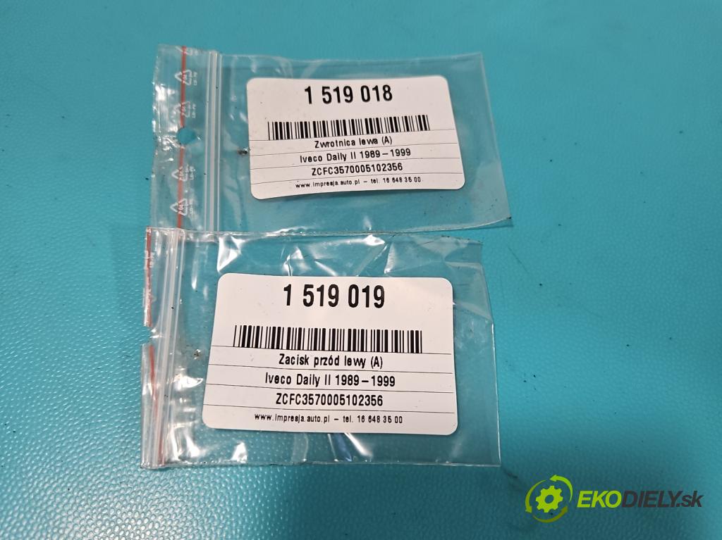 Iveco Daily II 1989-1999 2.5 td 101 hp manual 74 kW 2449 cm3 5- náboj levé  (Náboj kola)