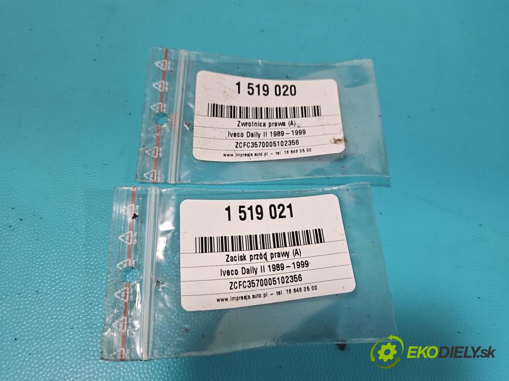 Iveco Daily II 1989-1999 2.5 td 101 hp manual 74 kW 2449 cm3 5- náboj pravé  (Náboj kola)