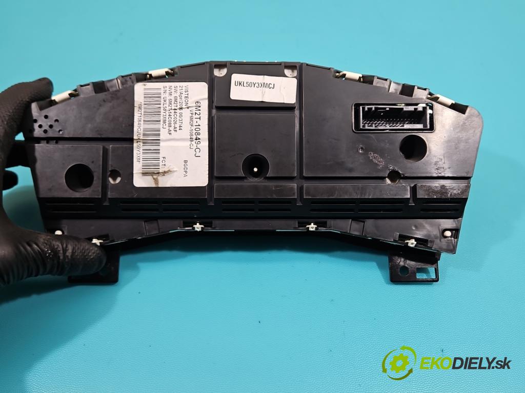 Ford Galaxy Mk2 2006-2015 2.0 TDCI 131 HP manual 96 kW 1997 cm3 5- prístrojovka/ budíky 6M2T-10849-CJ (Prístrojová doska)