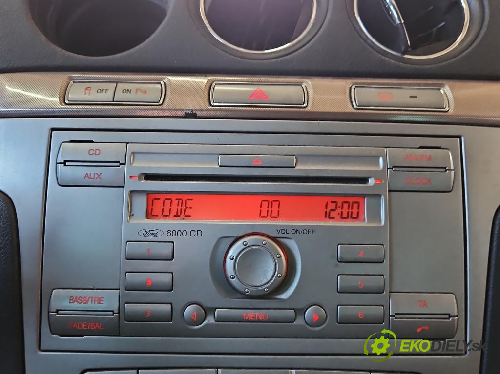 Ford Galaxy Mk2 2006-2015 2.0 TDCI 131 HP manual 96 kW 1997 cm3 5- Radio originál 6M2T-18C815-AF