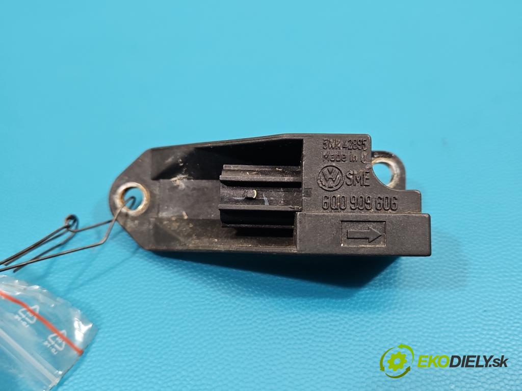 Vw Passat B5 1995-2005 1.9 TDI 131 HP manual 96 kW 1896 cm3 5- snímač šokovat: 6Q0909606 (Snímač nárazu)