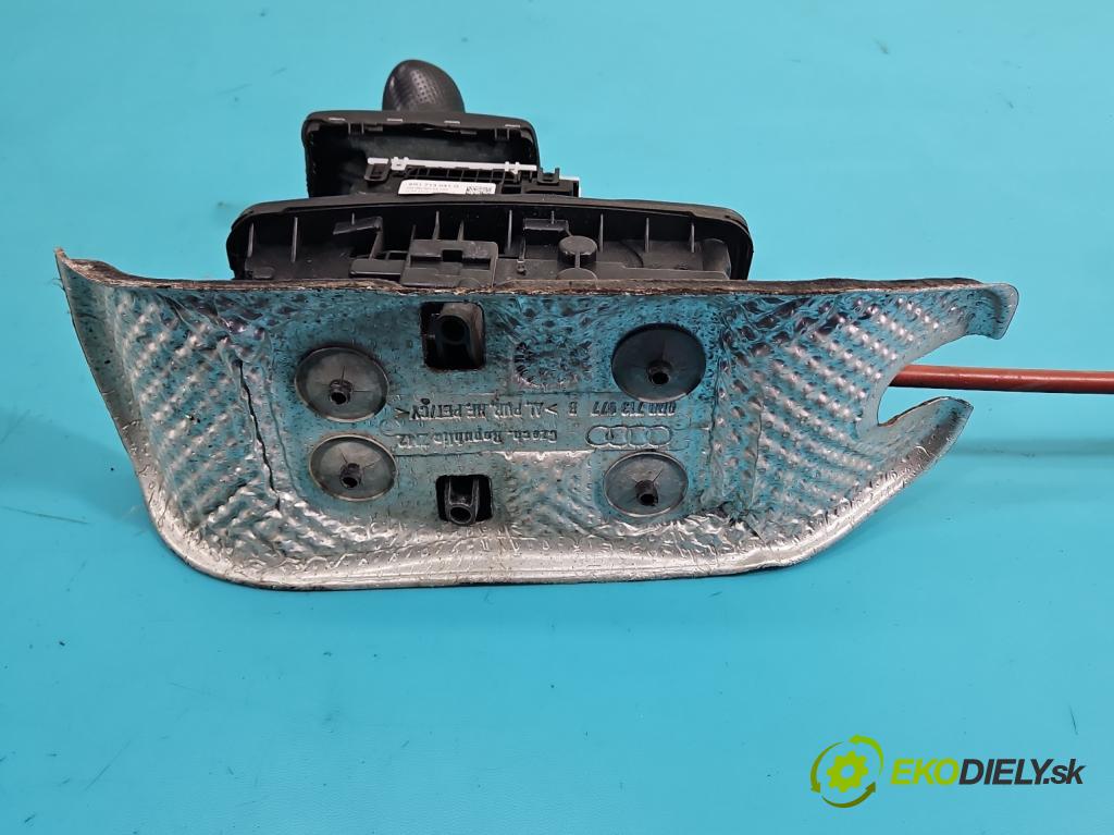 Audi Q5 2008-2016 3.0 tfsi: 272 HP automatic 200 kW 2995 cm3 5- Páka: Změny: stupeň,rýchlosť 8R1713041G (Rýchlostná páka (kulisa))