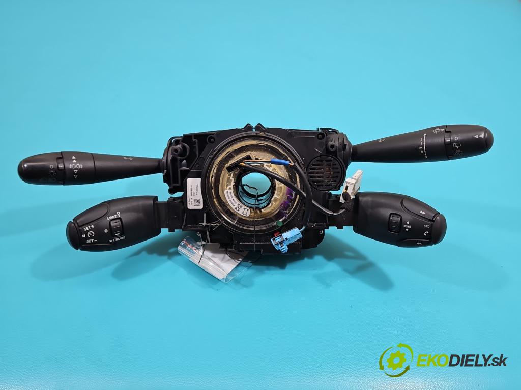 Citroen C3 II 2009-2016 1.6 hdi 92 HP manual 68 kW 1560 cm3 5- prepínač komplex: 96667324XT (Prepínacie páčky pod volantom)