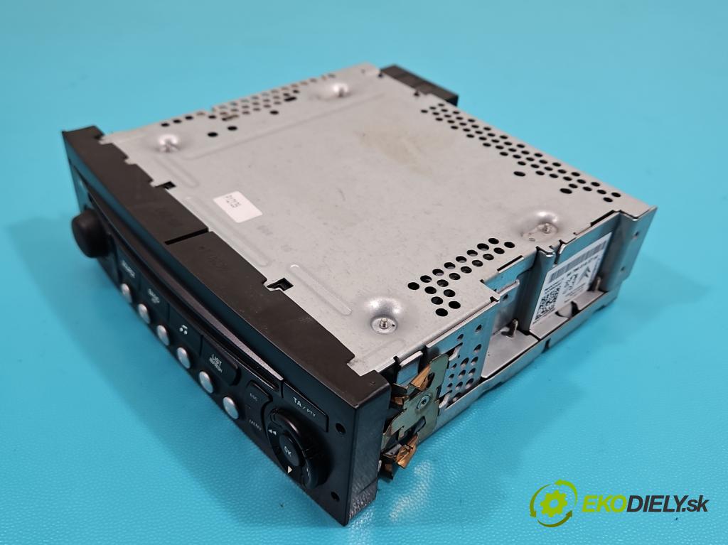 Citroen C3 II 2009-2016 1.6 hdi 92 HP manual 68 kW 1560 cm3 5- Radio originál 96766518XT