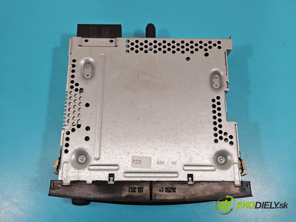 Citroen C3 II 2009-2016 1.6 hdi 92 HP manual 68 kW 1560 cm3 5- Radio originál 96766518XT