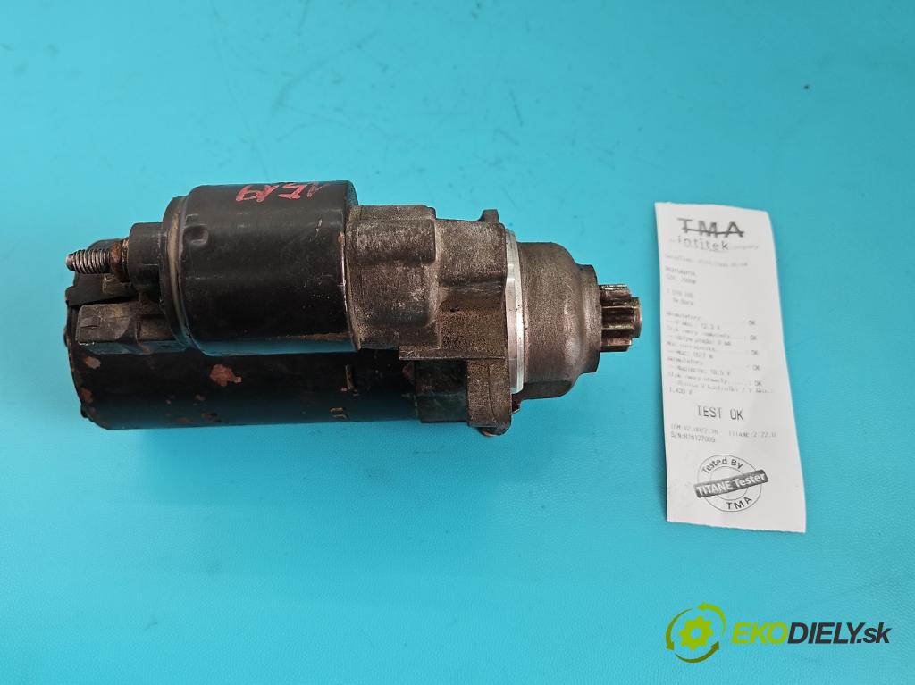 Vw Bora 1.9 tdi 90 hp manual 66 kW 1896 cm3 4- startér: 001125012 (Startér)