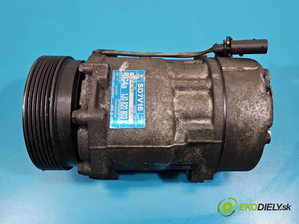 Vw Bora 1.9 tdi 90 hp manual 66 kW 1896 cm3 4- Kompresor: klíma 1J0820803K (Kompresor klimatizace)