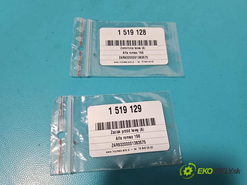 Alfa romeo 156 1.9 jtd 116 HP manual 85 kW 1910 cm3 5- náboj ľavé  (Náboj kolesa)