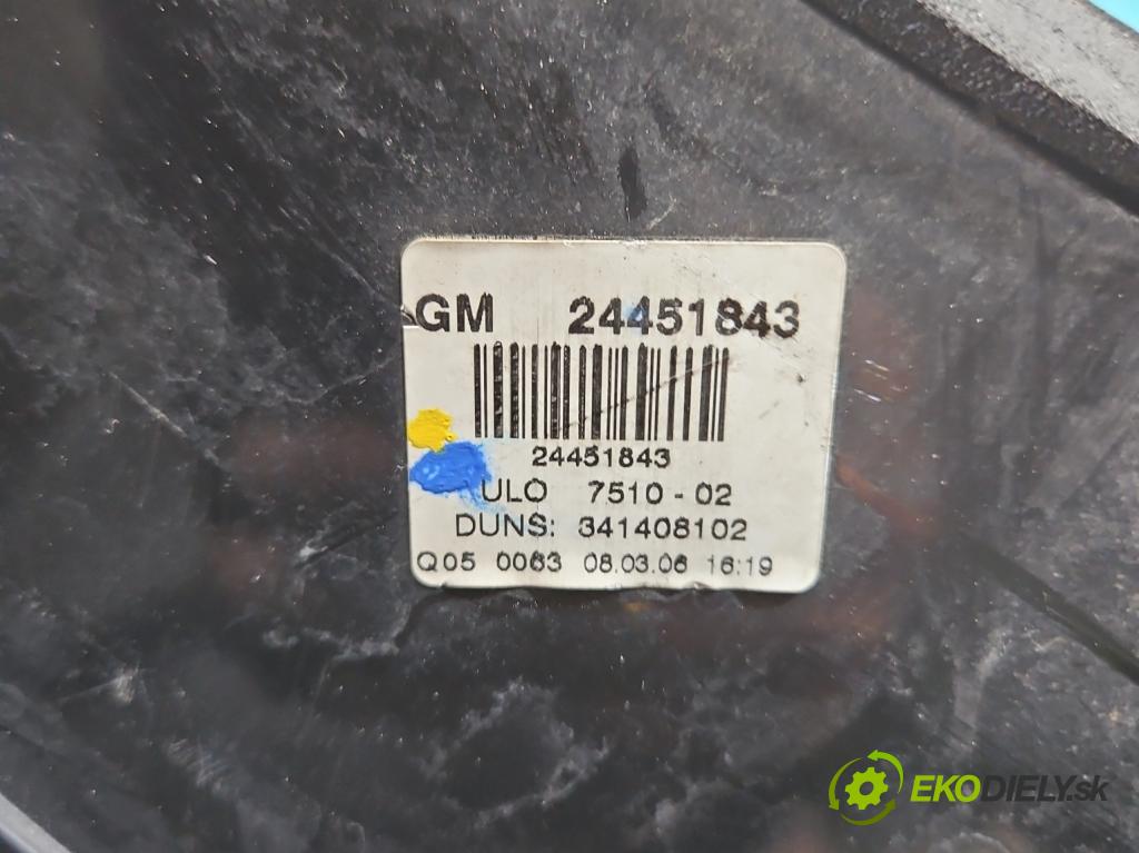Opel Zafira B 2005-2014 1.9 CDTI 101 hp manual 74 kW 1910 cm3 5- světlo zadní pravé 24451843 (Klika dveří ostatní)